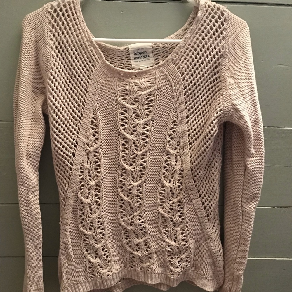 Between me & u sweater